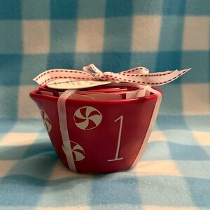 Rae Dunn Peppermint Measuring Cups Set of 4 NWT